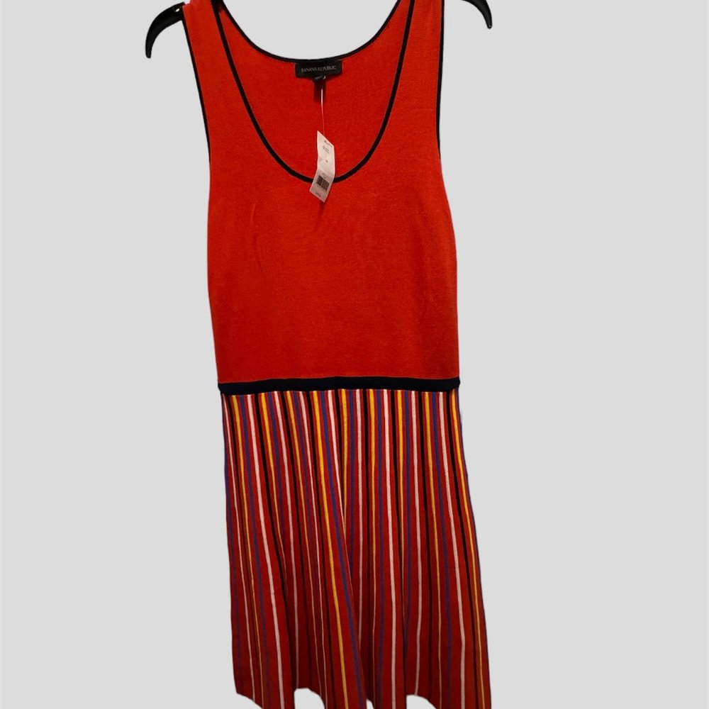 Banana Republic size M knit sleeveless dress NWT